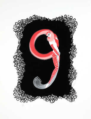 Эрте (Тыртов Роман Петрович). Numbers (Серия «Цифры» от 0 до 9) 